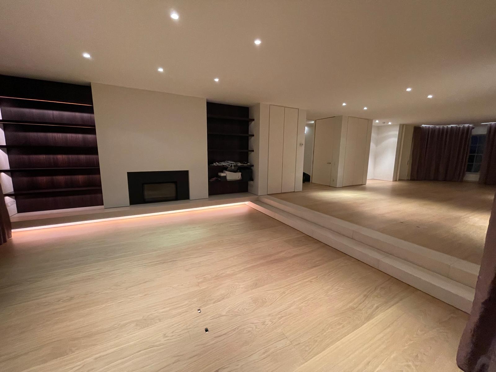 Modern construction site