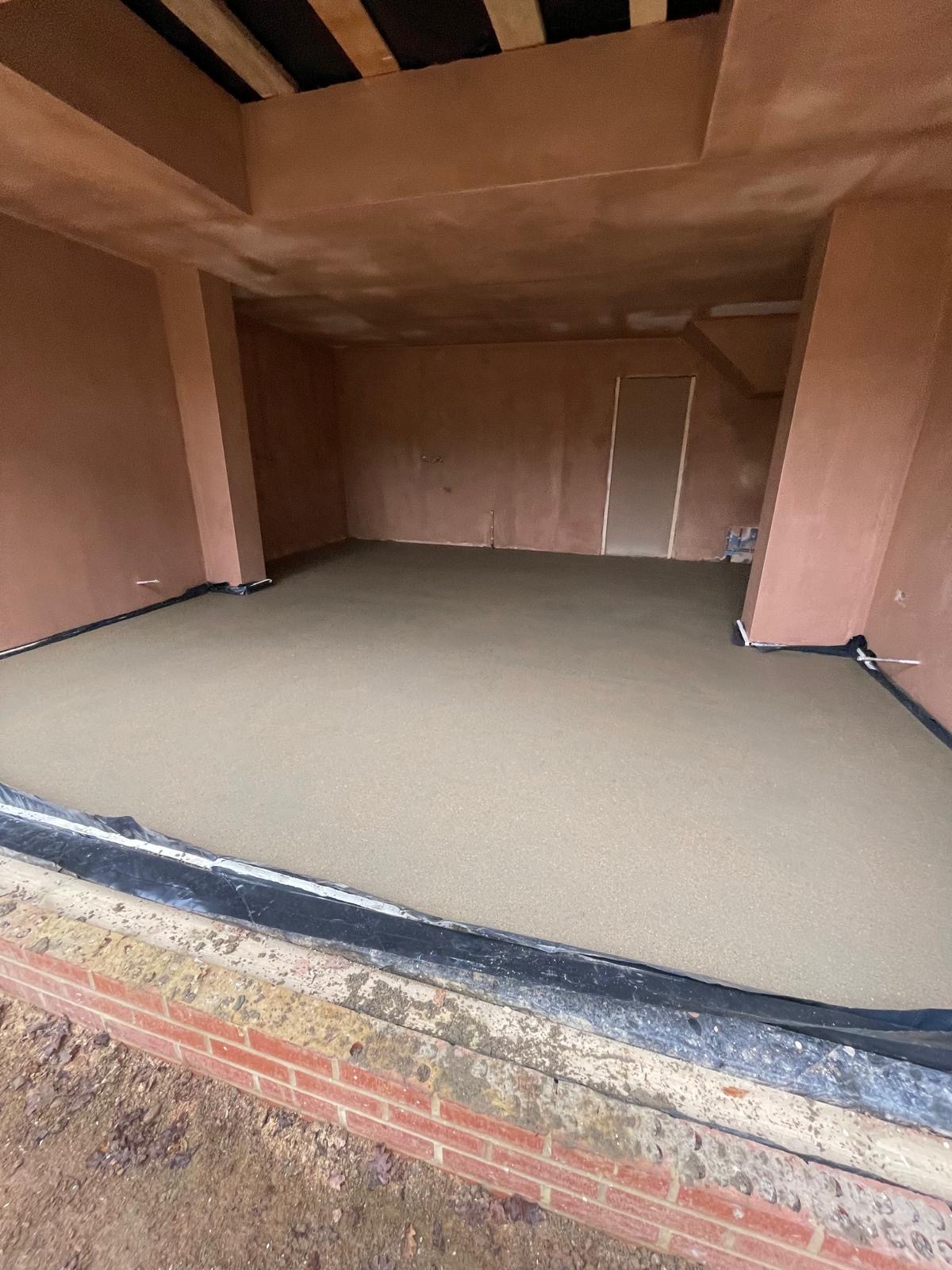 Plastering Floor Screed
